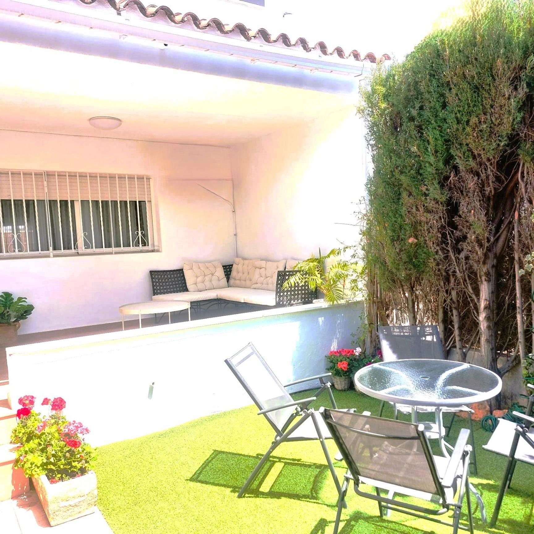 Casa Adosada Gran Avenida Con Billar Benicàssim Kültér fotó